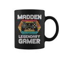 Madden Legendary Video Gamer Custom Name Personalized Gaming Coffee Mug