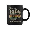 Made In 1964 Limited Edition Retro Vinyl 60Th Birthday Coffee Mug