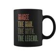 Magee The Man The Myth The Legend Boys Name Coffee Mug