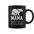 Mama Bear Mom S For Softball Game Coffee Mug