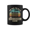 Man Myth Legend Dad Moscow Broomball Coffee Mug