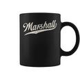 Marshall Name Retro Vintage Marshall Given Name Coffee Mug