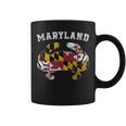 Maryland Flag Blue CrabState Pride Retro Coffee Mug