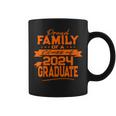 Matching Orange Proud Family Class Of 2024 Graduate Ceremony Coffee Mug