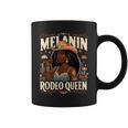 Melanin Rodeo Queen African-American Cowgirl Black Cowgirl Coffee Mug