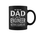 Men I'm A Dad And Engineer Father's Day Engineer Dad Coffee Mug