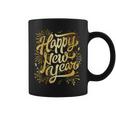Merry Christmas Happy New Year New Years Eve Party Fireworks Coffee Mug