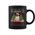 Merry Christmas Santa Light Pug Dog Family Ugly Sweater Coffee Mug