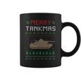 Merry Tankmas Battle Tank Military Ugly Christmas Sweater Coffee Mug