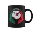 Mexico Flag Keffiyeh Soccer Ball Fan Jersey Coffee Mug