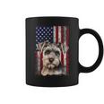 Miniature Schnauzer Dog 4Th Of July American Flag Patriotic Coffee Mug