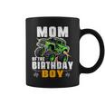 Mom Of The Birthday Boy Monster Truck Birthday Family Coffee Mug