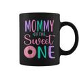 Mommy Of The Sweet One Mom 1St Birthday Girl Donut Party Coffee Mug
