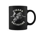 Monkey Cigars And Bad Decisions On Back Coffee Mug