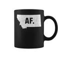 Montana Af Distressed Home State Coffee Mug