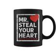 Mr Steal Your Heart Valentines Day Love Boys Coffee Mug