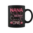 Nana Of The Berry Sweet One Strawberry First Birthday Coffee Mug