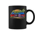 Nashville City Retrointage Nashville Tennessee Tn Taza de café