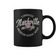 Nashville Music City Vinyl Vintage Coffee Mug