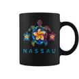 Nassau Bahamas Tribal Tie Dye Sea Turtle Coffee Mug