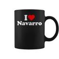 Navarro Love Heart College University Alumni Coffee Mug