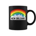 New Orleans Pride Lgbtq Rainbow Skyline Coffee Mug