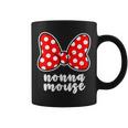Nonna Mouse Family Vacation Bow Coffee Mug