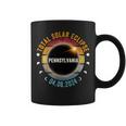 North America Total Solar Eclipse 2024 Pennsylvania Usa Coffee Mug