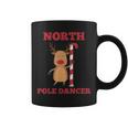 North Pole Dancer Christmas Coffee Mug