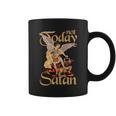 Not Today Satan St Michael Defeating Evil Coffee Mug