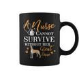 Nurse Great Dane Mom Quote Dogs Lover Coffee Mug