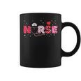 Nurse Valentines Day Valentine Scrub Top Scrubs Nicu Coffee Mug