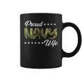 Nwu Bold Proud Navy Wife Coffee Mug