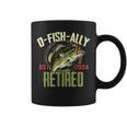 O-Fish-Ally Retired Since 2024 Retirement Fishing For Men Coffee Mug