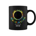 Ohio Total Solar Eclipse Totality April 8 2024 Tie Dye Coffee Mug