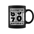 Oldometer Odometer Seventy Th Birthday 70 Yrs Coffee Mug