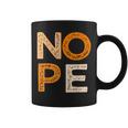 Orange Nope Orange Color Graphic Coffee Mug