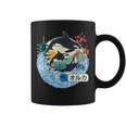 Orca Japonesa Gran Ola Kanagawa Japón Arteintage Taza de café