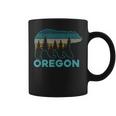 Oregon Vintage Grizzly Bear Nature Hiking Souvenir Coffee Mug