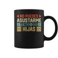 Padre E Hija Papá E Hija Tengo Dos Hijas Taza de café