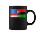 Pan African Flag Afro-American Usa Unia Flag Coffee Mug