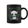 Panda 21St BirthdayGirls Birthday Outfit 21 Coffee Mug
