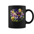 Pansies Flowers Pansy Lover Gardening Gardener Coffee Mug