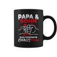 Papa & Sohn Das Perfekte Chaos Team -Atertag Bester Papa Tassen