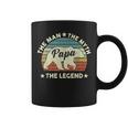 Papa Bear For Father's Day The Man Myth Legend Coffee Mug