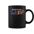 Patriotic Af Vintage Style American Flag Coffee Mug