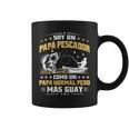 Pescador Papá Divertido Pesca Día Del Padre Regalo Padre Taza de café