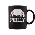 Philly Baseball Sports Skyline Illustration Cityscape Image Coffee Mug