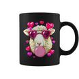 Pig Bubblegum Sheep Valentines Pink Sunglasses Sheep Coffee Mug