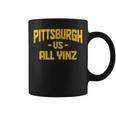 Pittsburgh Pennsylvania Map Yinz Vintage Pride Yinzer Coffee Mug